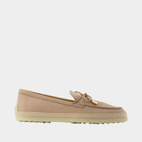 Loafers - Tod's - Leather - Pink