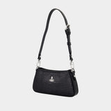 Tasha Shoulder Bag - Vivienne Westwood - Leather - Black