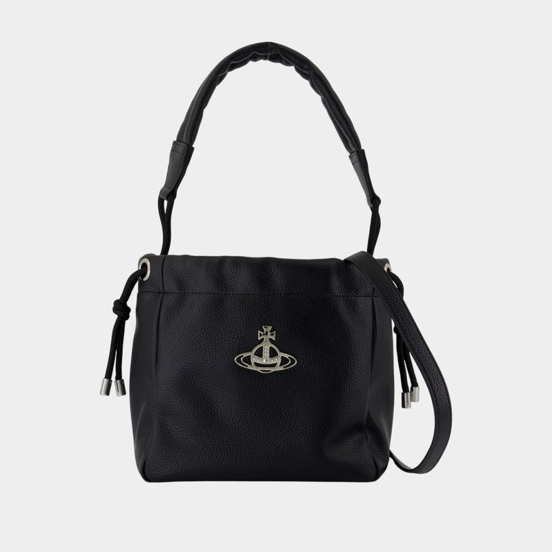 Hilary Small Crossbody - Vivienne Westwood - Leather - Black