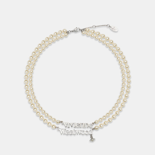 Amelia Necklace - Vivienne Westwood - Metal - Silver