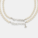 Amelia Necklace - Vivienne Westwood - Metal - Silver