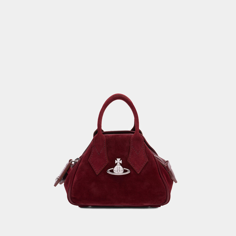 Mini Yasmine Purse - Vivienne Westwood - Leather - Burgundy