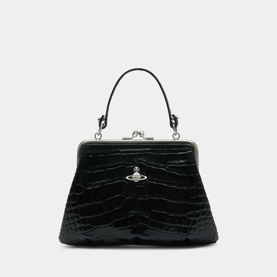 Granny Frame Purse - Vivienne Westwood - Leather - Black