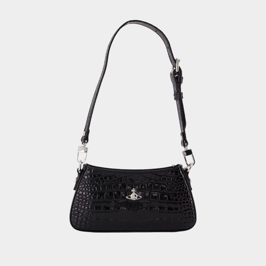 Tasha Shoulder Bag - Vivienne Westwood - Leather - Black