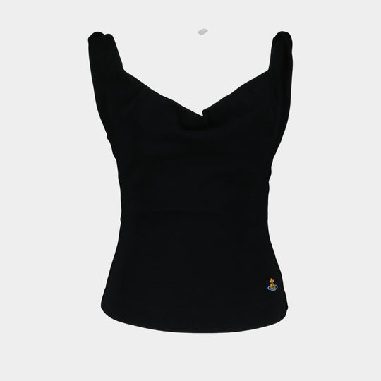 Top Anna - Vivienne Westwood - Cotton - Black