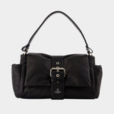 Hazel Treasure Xl Purse - Vivienne Westwood - Leather - Black