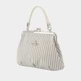 Granny Frame Handbag – Vivienne Westwood – Cotton – Grey