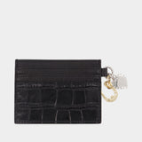 Charms Card Holder - Vivienne Westwood - Leather - Black