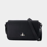 Ginny Crossbody - Vivienne Westwood - Leather - Black