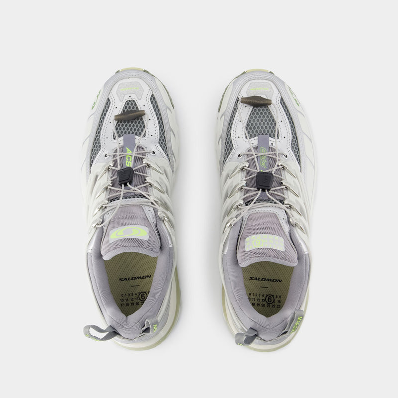 Acs Pro Sneakers - MM6 Maison Margiela - Synthetic - Silver