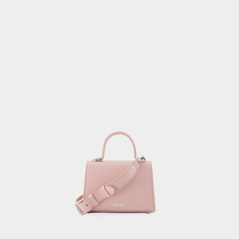 Mini Medusa 95 Crossbody - Versace - Leather - Pink