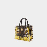 Medusa Totes Crossbody - Versace - Leather - Black