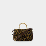 La Medusa Crossbody - Versace - Leather - Brown