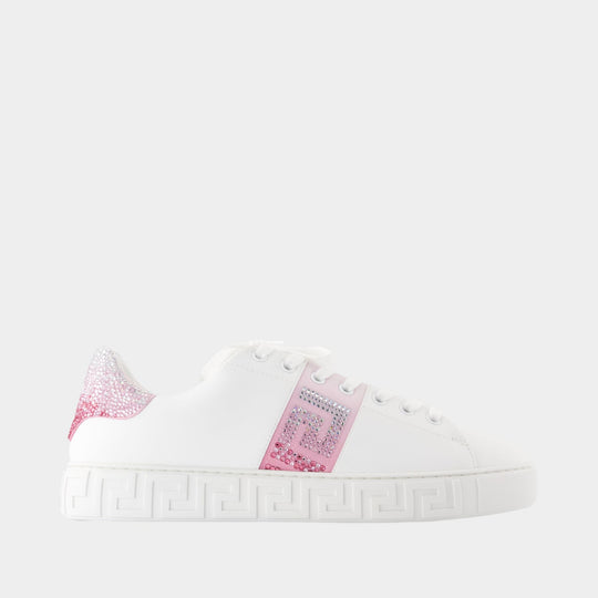 Free Bio Sneakers - Versace - Synthetic - White