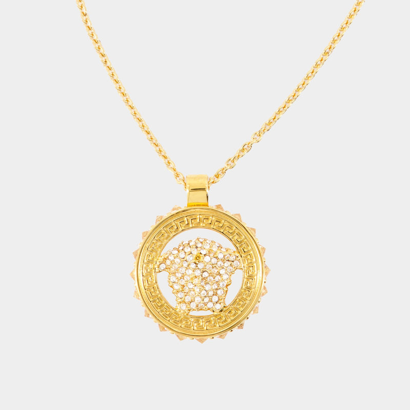 Necklace - Versace - Metal - Gold