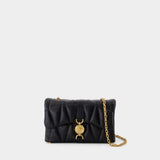 Kleio Mini Shoulder Bag - Versace - Leather - Black