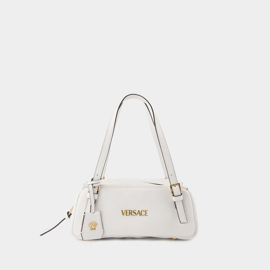 Shoulder Bag - Versace - Leather - White