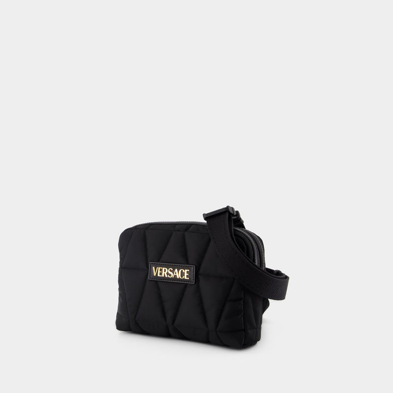 Bum Belt Bag - Versace - Nylon - Black