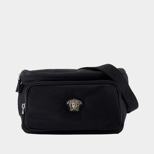 Belt Bag - Versace - Nylon - Black