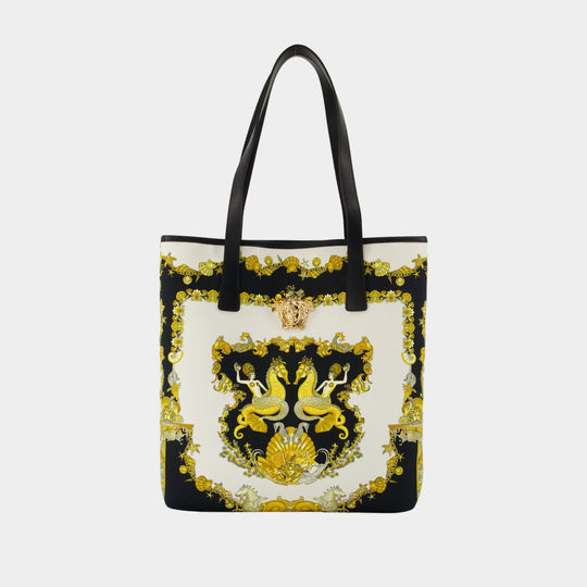 La Vacanza shopping bag - Versace - Leather - Multi