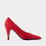 T.90 Pumps - Versace - Cotton - Red