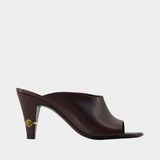 T.80 Pumps - Versace - Leather - Brown