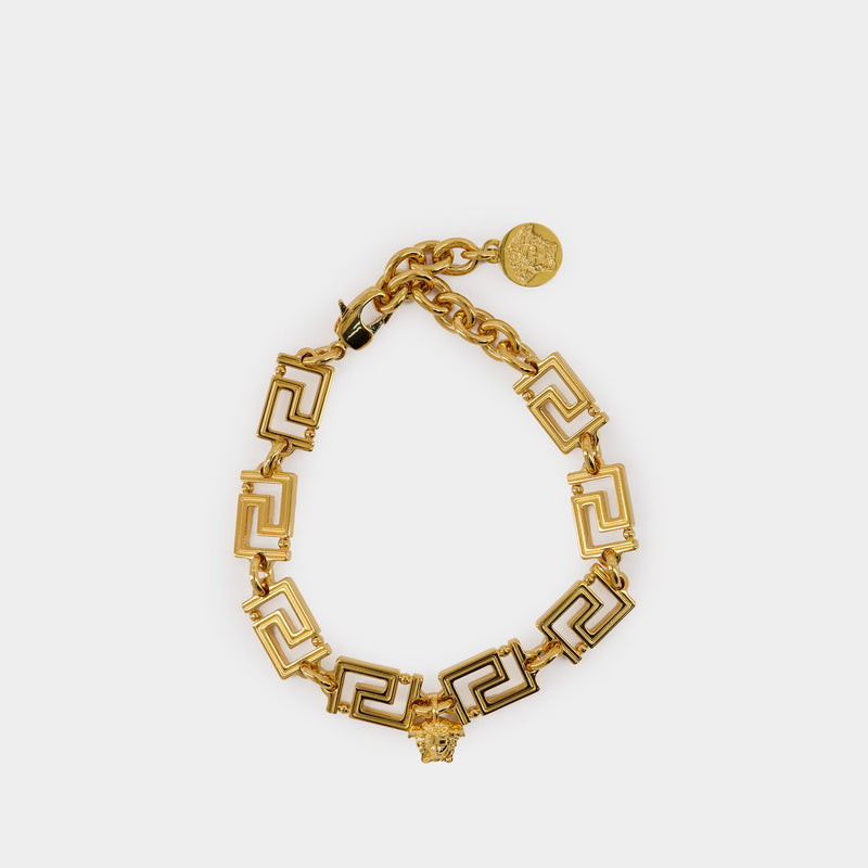 Greca Bracelet - Versace - Metal - Gold