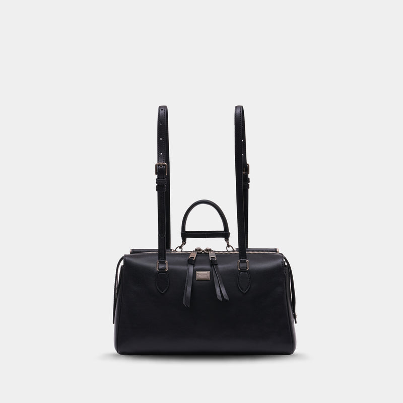 Borsaspalla Tracolla Shopper Bag - Dolce&Gabbana - Leather - Black