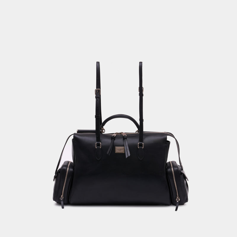 Borsaspalla Tracolla Travel Bag - Dolce&Gabbana - Leather - Black