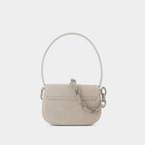 1dr Shoulder Bag - DIESEL - Leather - White