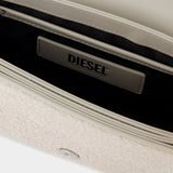 1dr Shoulder Bag - DIESEL - Leather - White