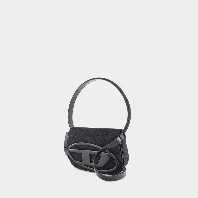 1DR Shoulder Bag - DIESEL - Cotton - Black