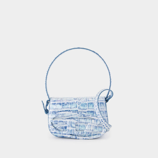 1DR Shoulder Bag - DIESEL - Leather - Blue