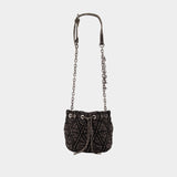 Charm-D Small Purse - DIESEL - Cotton - Grey