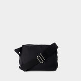 Lid Messenger Crossbody - Jil Sander - Nylon - Black