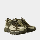 Be Right Back Sneakers - OFF WHITE - Leather - Green