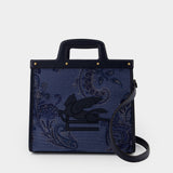 Love Trotter Shopper Bag - Etro - Cotton - Blue