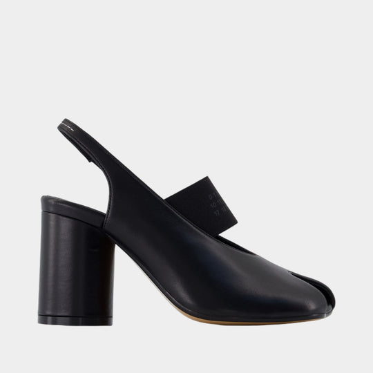Sandals - MM6 Maison Margiela - Leather - Black