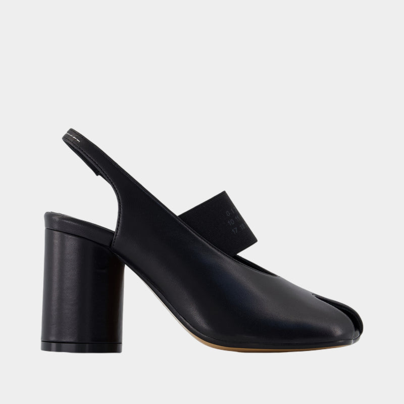 Sandals - MM6 Maison Margiela - Leather - Black
