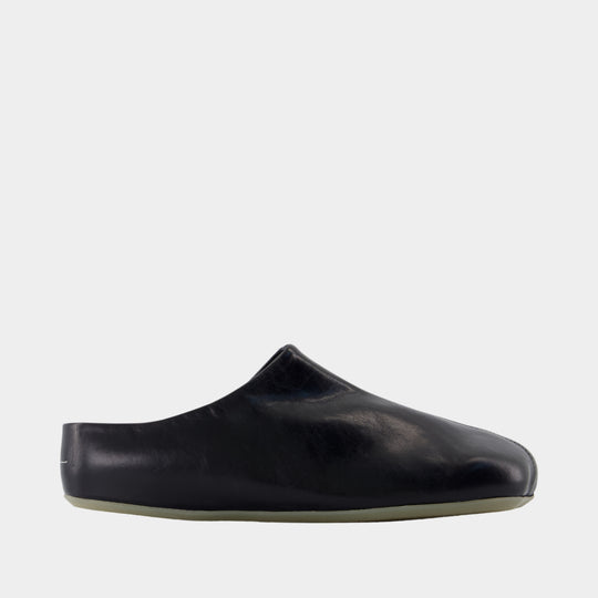 Sandals - MM6 Maison Margiela - Leather - Black