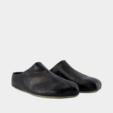 Sandals - MM6 Maison Margiela - Leather - Black