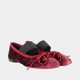 Ballerinas - MM6 Maison Margiela - Synthetic - Red