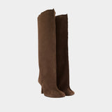 Boots - MM6 Maison Margiela - Leather - Brown
