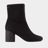 Ankle Boots - MM6 Maison Margiela - Leather - Black