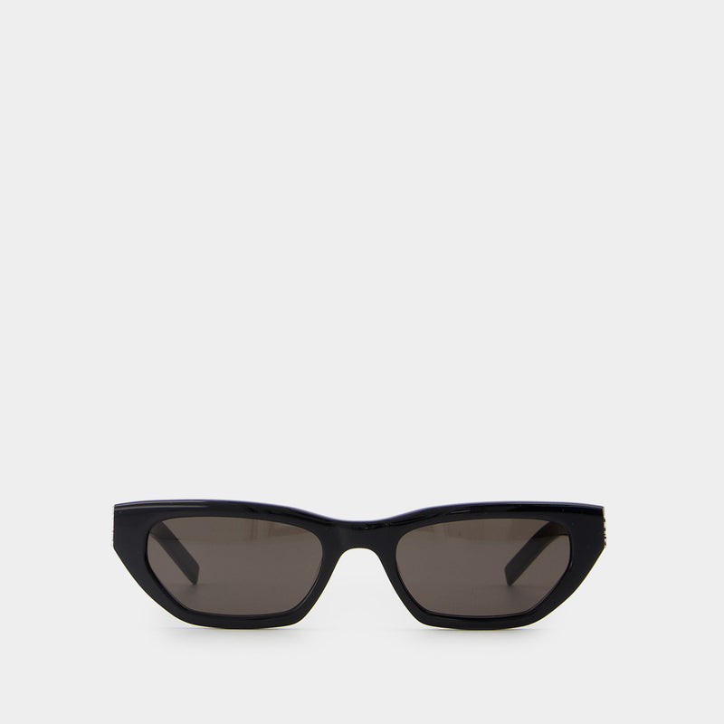 Sl M126 Sunglasses - Saint Laurent - Acetate - Black