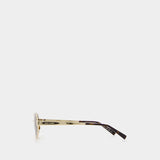 Sl 692 Sunglasses - Saint Laurent - Metal - Gold