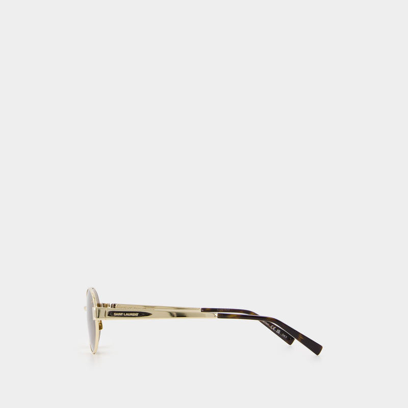 Sl 692 Sunglasses - Saint Laurent - Metal - Gold