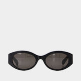 Bb0477sa Sunglasses - Balenciaga - Acetate - Black