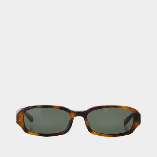 Sl 872 Erin Sunglasses - Saint Laurent - Acetate - Brown