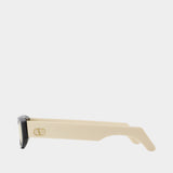 Vg0007s Sunglasses - Valentino - Acetate - Black